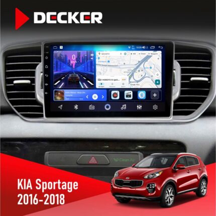Штатна магнітола Kia Sportage QL 2016-2018 CAN Decker D9-006 4x64, 4G