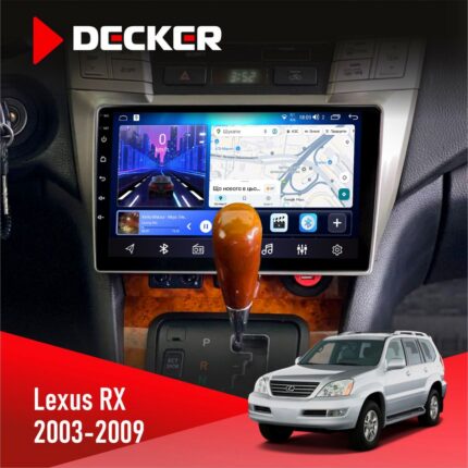 Штатна магнітола Lexus RX 2003-2007 Decker D9-006 4x64, 4G