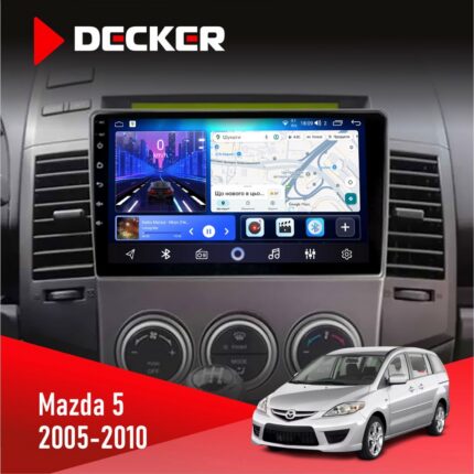 Штатна магнітола Mazda 5 Decker на Android 13