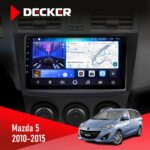 Штатна магнітола Mazda 5 Decker D9-006 4x64, 4G