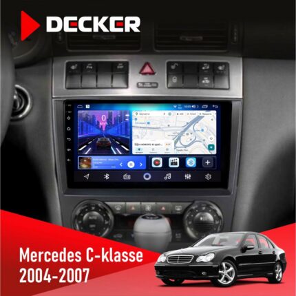 Штатна магнітола Mercedes Benz W203 Decker D9-006