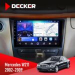 Штатна магнітола Mercedes Benz E Class (W211) Decker D9-006