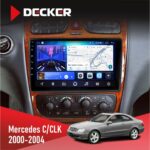 Штатна магнітола Mercedes Benz W203 Decker D9-006