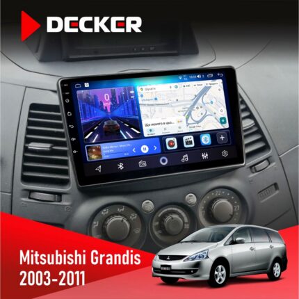 Штатна магнітола Mitsubishi Grandis 2003-2011 Decker D9-006 4x64, 4G