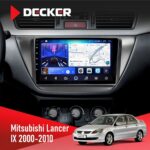 Штатна магнітола Mitsubishi Lancer 9 Decker D9-006 4x64, 4G
