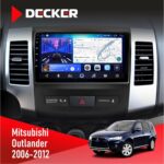 Штатна магнітола Mitsubishi Outlander XL 2006-2012 Decker D9-006