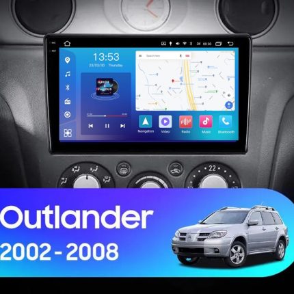 FORS auto FS 4 MAX Qled для Mitsubishi Outlander (4+32Gb, 9") 2002-2008 галерея