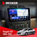Штатна магнітола Peugeot 407 2004-2010 Decker D9-006 4x64, 4G