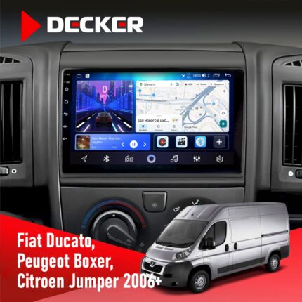 Штатна магнітола Peugeot Boxer 2006+ Decker D9-006 4x64, 4G