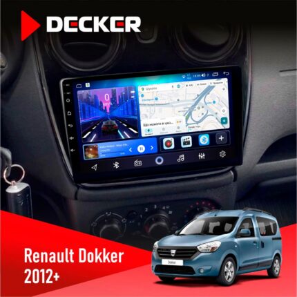 Штатна магнітола Renault Dokker Decker D9-006 4x64, 4G