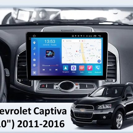 Штатна магнітола Chevrolet Captiva FORS.auto FS 6 PRO MAX - вигляд збоку