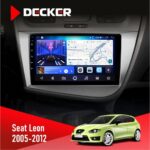 Штатна магнітола Seat Leon 2005-2015 Decker D9-006 4x64, 4G