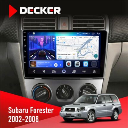 Штатна магнітола Subaru Forester Decker D9-006 для авто 2002-2008