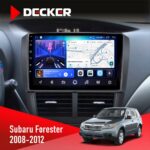 Штатна магнітола Subaru Forester 2008-2012 Decker D9-006 4x64, 4G
