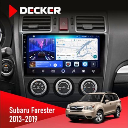 Штатна магнітола Subaru Forester 2013-2019 Decker D9-006 4x64, 4G