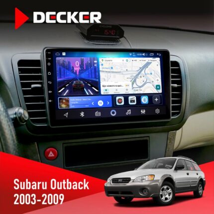 Штатна магнітола Subaru Outback Decker D9-006 4x64, 4G