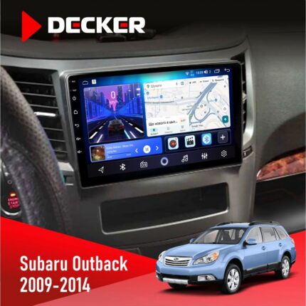 Штатна магнітола Subaru Outback 2009-2014 Decker D9-006 4x64, 4G