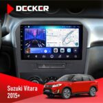 Штатна магнітола Suzuki Vitara 2015+ Decker D9-006 4x64, 4G