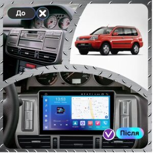 Штатна магнітола FORS.auto для Nissan X-Trail 2006 - додатковий вигляд