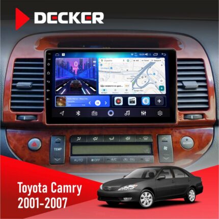 Штатна магнітола Toyota Camry 30 Decker D9-006 4x64, 4G