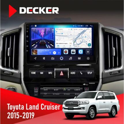 Штатна магнітола Toyota Land Cruiser 200 Decker D9-006
