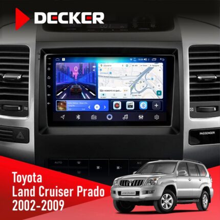 Штатна магнітола Toyota Land Cruiser Prado (120) Decker D9-006 4x64 4G