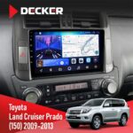 Штатна магнітола Toyota Land Cruiser Prado 150 Decker D9-006