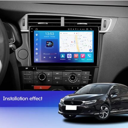 Штатна магнітола Citroen DS 6 FORS.auto FS 6 PRO MAX - вигляд збоку