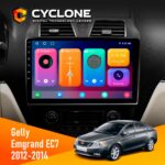 Штатна магнітола Gelly Emgrand EC7 2012-2014 Cyclone C10-001 2x64 CPL
