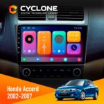Штатна магнітола Honda Accord 2002-2007 Cyclone C10-001 2x64 CPL