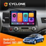 Штатна магнітола Honda Civic 2007-2011 (Sedan) Cyclone C10-001 2x64 CPL