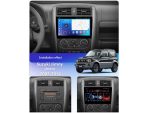 Мультимедійний центр FORS auto в інтер'єрі Suzuki Jimny