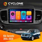 Штатна магнітола KIA Sorento Cyclone C10-001 2x64 CPL