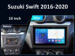 Штатна магнітола FORS.auto FS 2 PRO для Suzuki Swift (2+32Gb, 10")