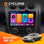 Штатна магнітола Nissan Altima 2008-2011 Cyclone C10-001 2x64 CPL