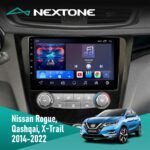 Штатна магнітола Nissan Qashqai, X-Trail 2014+ Nextone N1002 CPL (2x32)