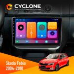 Штатна магнітола Skoda Fabia 2007-2014 Cyclone C10-001 2x64 CPL