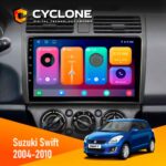 Штатна магнітола Suzuki Swift 2004-2010 Cyclone C10-001 2x64 CPL