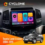 Штатна магнітола Cyclone C10 001 Toyota Land Cruiser (200) 2008-2015