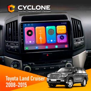 Штатна магнітола Cyclone C10 001 Toyota Land Cruiser (200) 2008-2015
