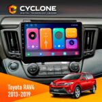 Штатна магнітола Toyota RAV4 2013-2019 Cyclone C10-001 2x64 CPL
