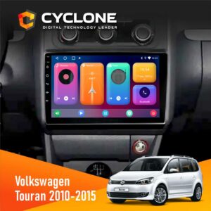 Штатна магнітола Volkswagen Touran 2010-2015 Climate Cyclone C10-001 2x64 CPL