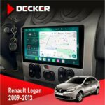 Штатна магнітола Renault Logan Decker D9-004
