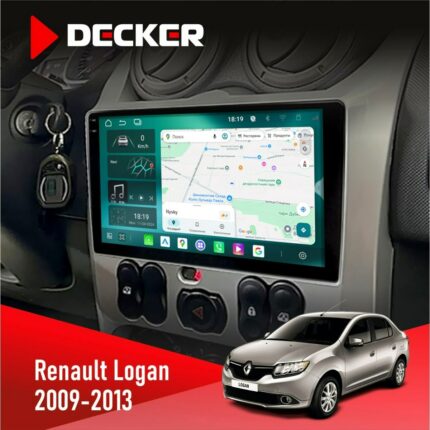 Штатна магнітола Renault Logan Decker D9-004