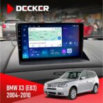 Штатна магнітола BMW X3 E83 Decker D9-007 4x64 DSP 360 4G
