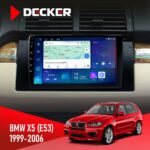 Штатна магнітола BMW X5 E53 Decker D9-007 4x64 DSP 360 4G