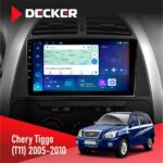 Штатна магнітола Chery Tiggo 2005-2010 Decker D9-007 з круговим оглядом 360