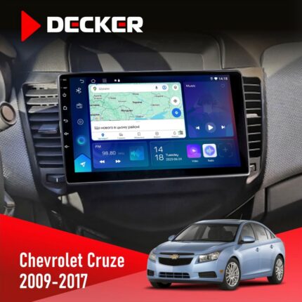 Штатна магнітола Chevrolet Cruze Decker D9-007 4x64 DSP 360 4G