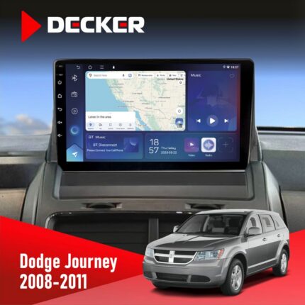 Штатна магнітола Dodge Journey 2008-2011 Decker D9-007 4x64 DSP 360 4G