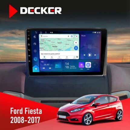 Штатна магнітола Ford Fiesta 2008-2017 Decker D9-007 4x64 DSP 360 4G